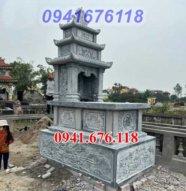 mẫu 706 lăng mộ bằng đá đẹp bán đắc nông ông bà bố mẹ dòng họ nhà mồ