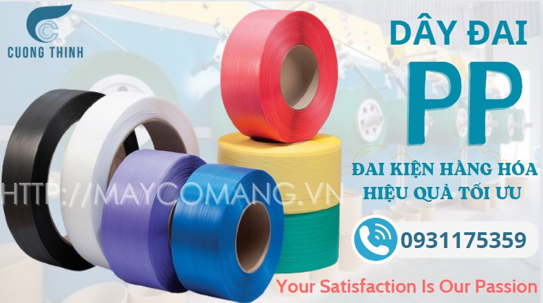 Dây dai nhựa PP - PET - Đai thùng Carton