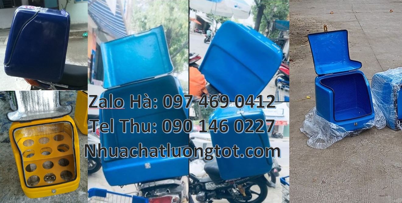 bán thùng giao hàng chở sau xe máy,thùng giao thư sau xe máy giá rẻ
