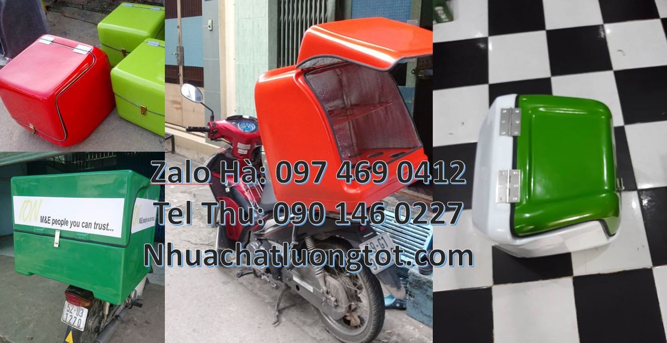 bán thùng giao hàng chở sau xe máy,thùng giao thư sau xe máy giá rẻ