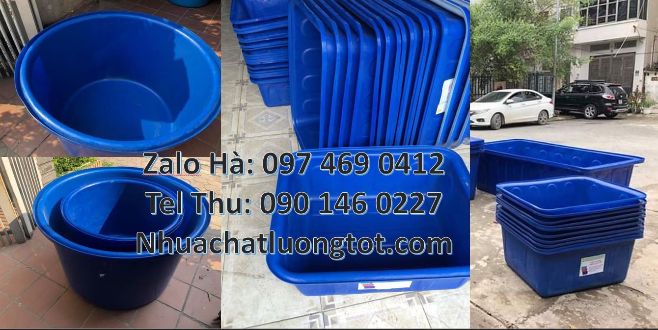 Bán thùng nhựa tròn dung tích lớn 1000l,thùng nhựa hình chữ nhật 2000l