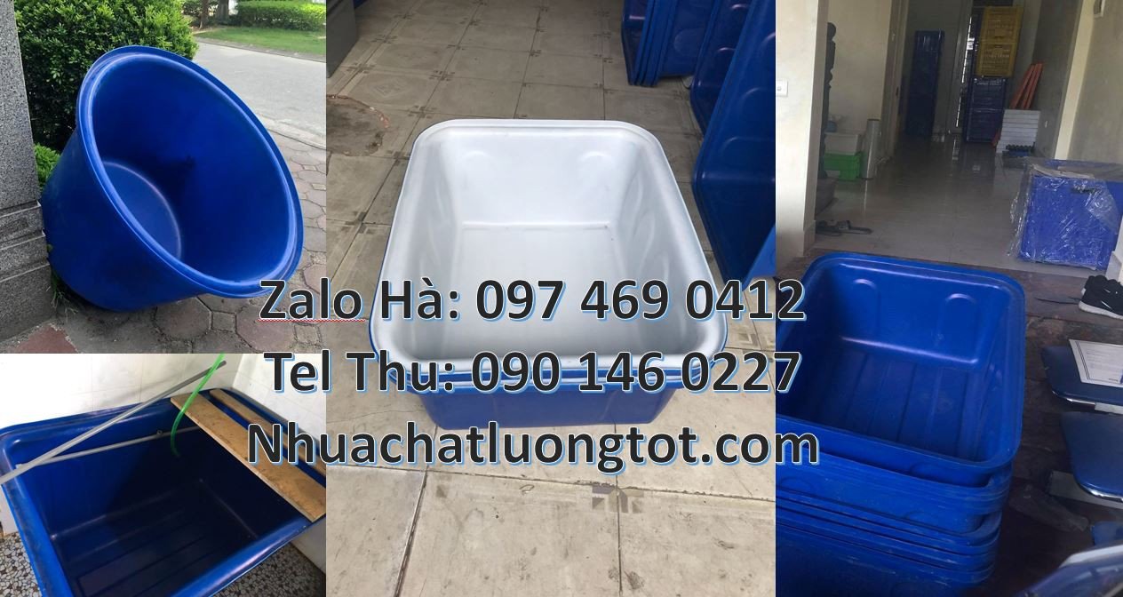Bán thùng nhựa tròn dung tích lớn 1000l,thùng nhựa hình chữ nhật 2000l