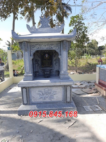 Mẫu 077 miếu thờ đá đẹp bán đồng tháp cây hương am củng
