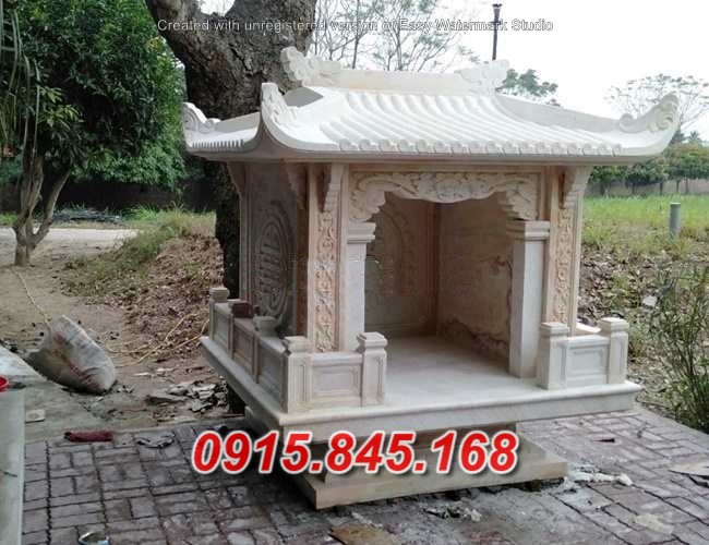 mẫu miếu thờ đá đẹp bán cà mau am cây hương bàn thờ