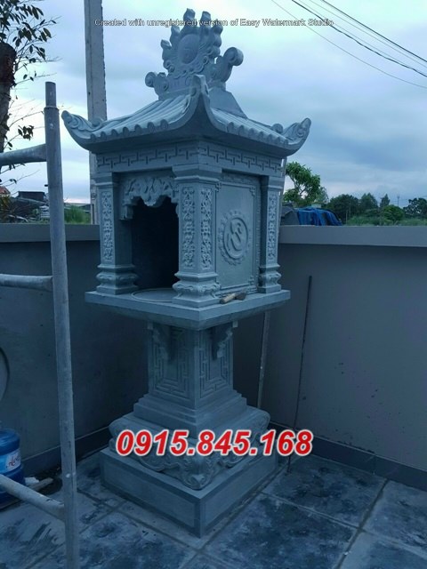 mẫu miếu thờ đá đẹp bán cà mau am cây hương bàn thờ