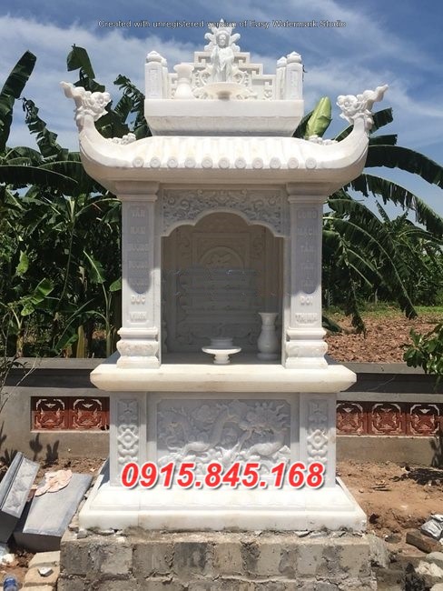 mẫu miếu thờ đá đẹp bán cà mau am cây hương bàn thờ