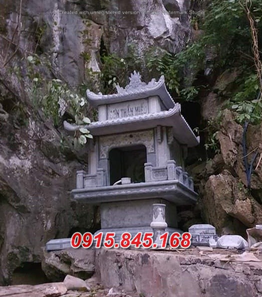 mẫu miếu thờ đá đẹp bán bạc liêu cây hương am bàn thờ