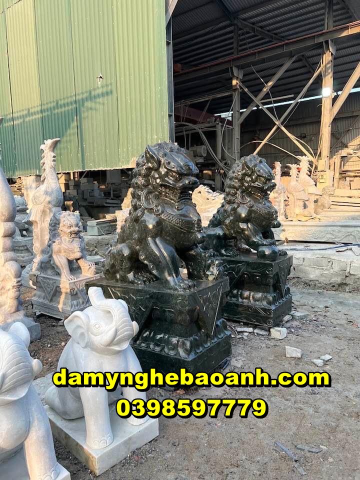 các mẫu nghê đá con vật đá nguyên khối đẹp nhất hiện nay hà nội