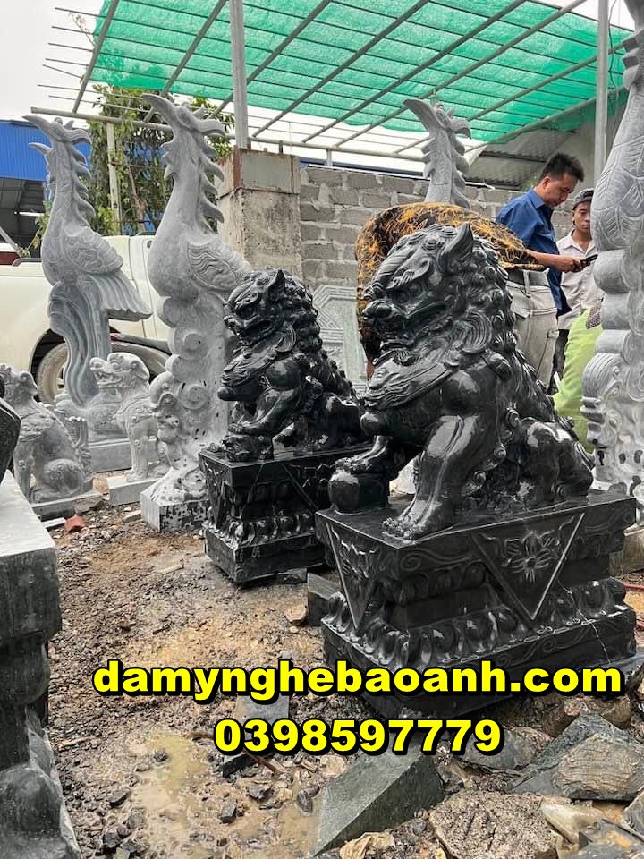 các mẫu nghê đá con vật đá nguyên khối đẹp nhất hiện nay hà nội