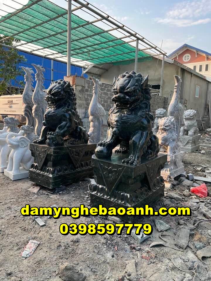 các mẫu nghê đá con vật đá nguyên khối đẹp nhất hiện nay hà nội