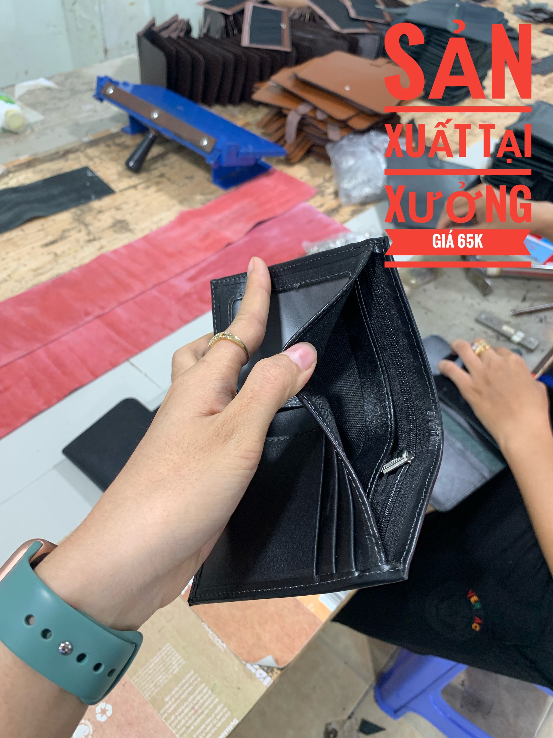 Ví mini trơn - giá sỉ tại xưởng không qua trung gian