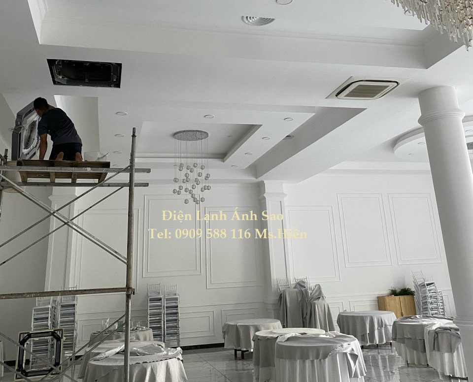 Lắp đặt máy lạnh âm trần trọn gói tại Long An