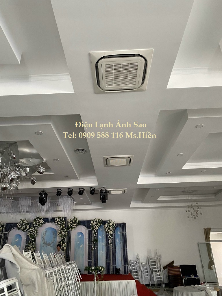 Lắp đặt máy lạnh âm trần trọn gói tại Long An