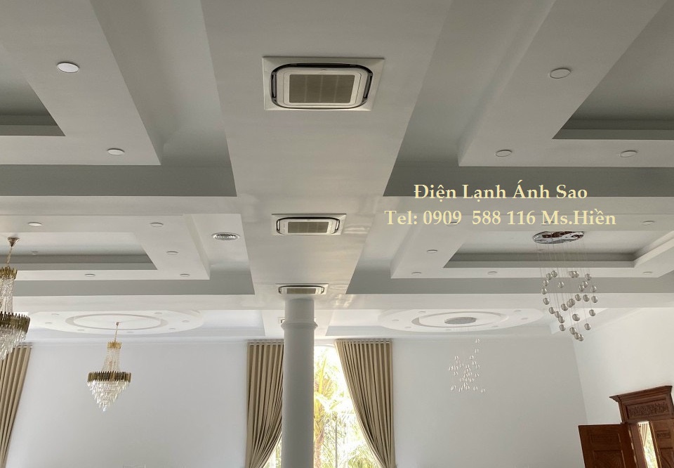 Lắp đặt máy lạnh âm trần trọn gói tại Long An