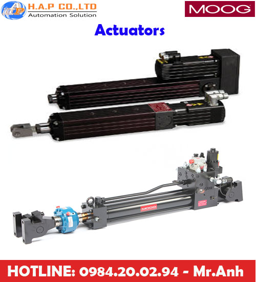 bộ truyền động actuators MOOG tại việt nam
