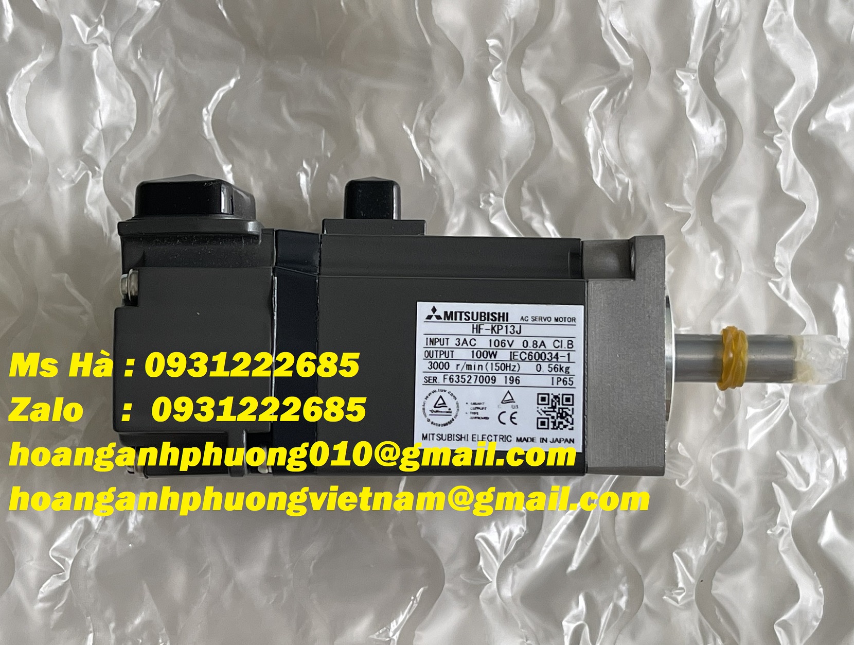 Bộ motor mitsubishi HF-KP13J nhập khẩu - phân phối toàn quốc