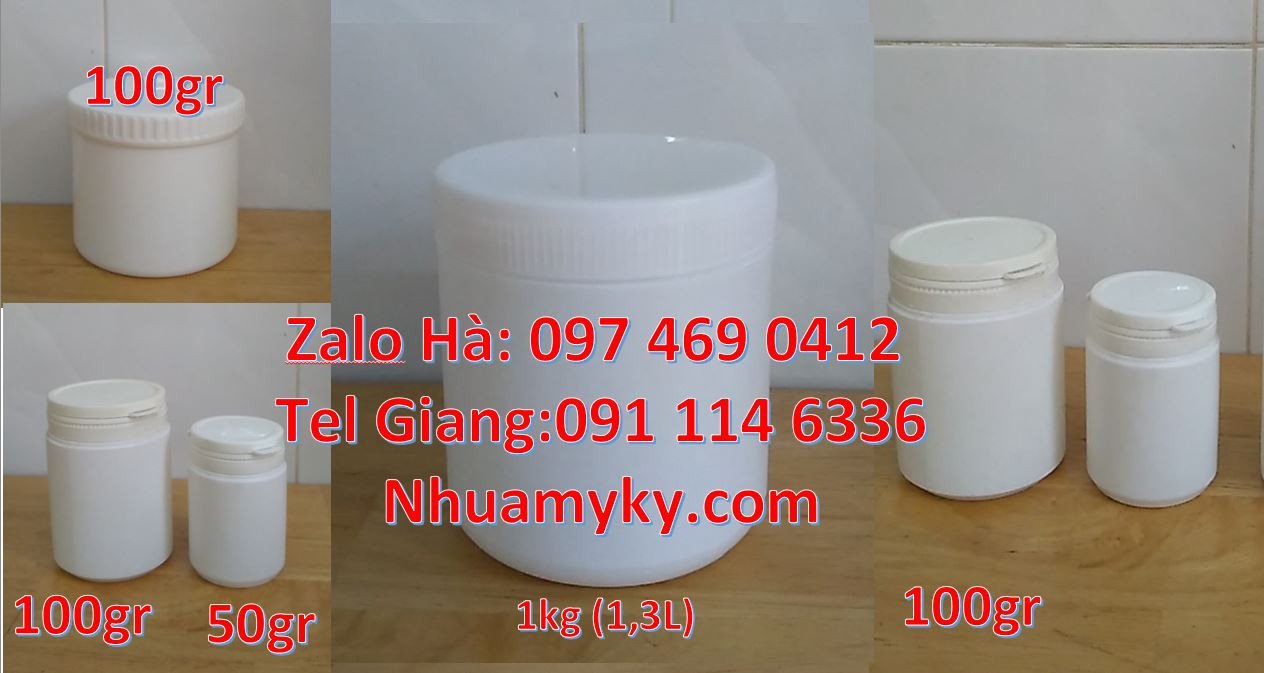 bán hũ nhựa 1.5kg màu vàng,hũ nhựa 0.5l đựng mỹ phẩm,hũ nhựa hdpe giá