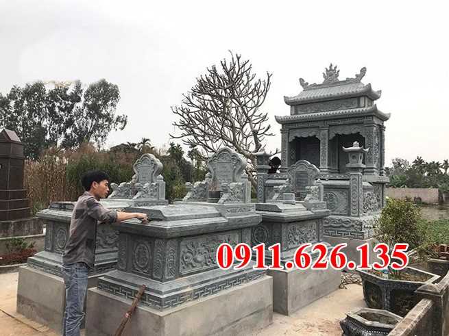 Mẫu lăng mộ đá tự nhiên nguyên khối đẹp bán tại phú yên