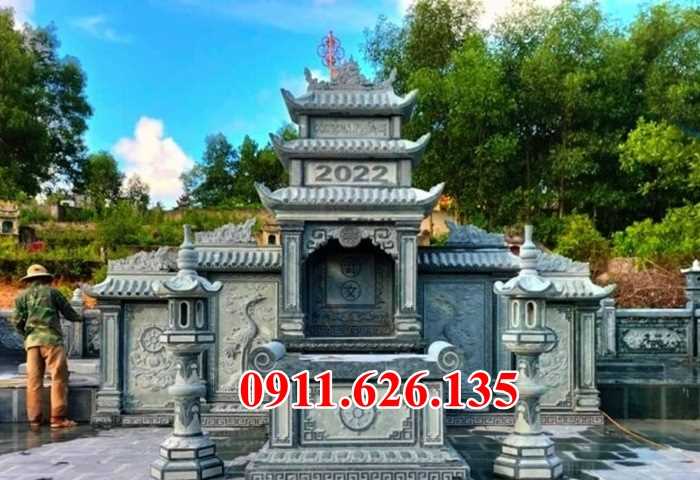 Mẫu lăng mộ đá tự nhiên nguyên khối đẹp bán tại phú yên