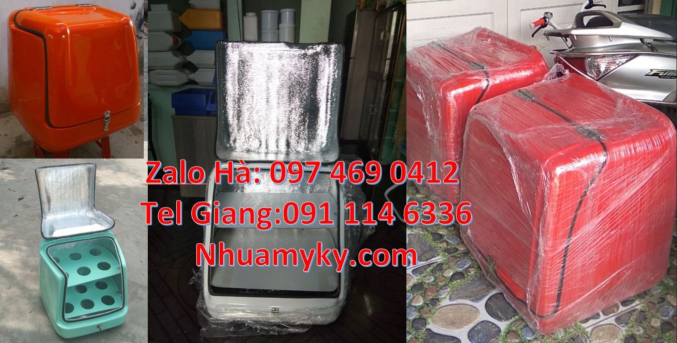 bán thùng giao đồ ăn nhanh,thùng giao thư báo,thùng giao đồ uống giá