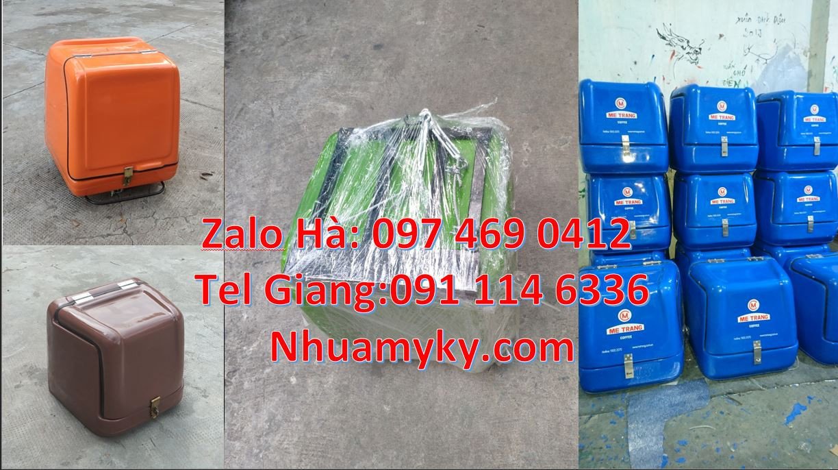 bán thùng giao đồ ăn nhanh,thùng giao thư báo,thùng giao đồ uống giá