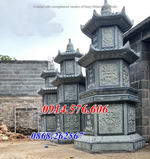 375 Mẫu tháp đá để thờ tro cốt bán lâm đồng sư phật giáo ông bà bố mẹ
