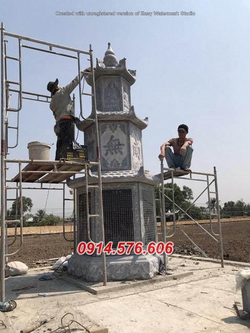 375 Mẫu tháp đá để thờ tro cốt bán lâm đồng sư phật giáo ông bà bố mẹ