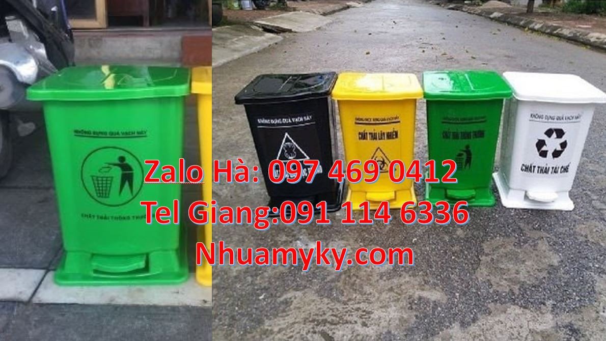 Bán buôn sĩ lẻ thùng rác y tế 20l,thùng rác y tế 15l loại nhỏ có nắp