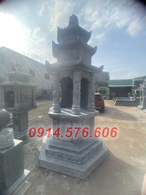 08+ Tháp mộ đá nguyên khối đẹp bán tại Bắc Ninh