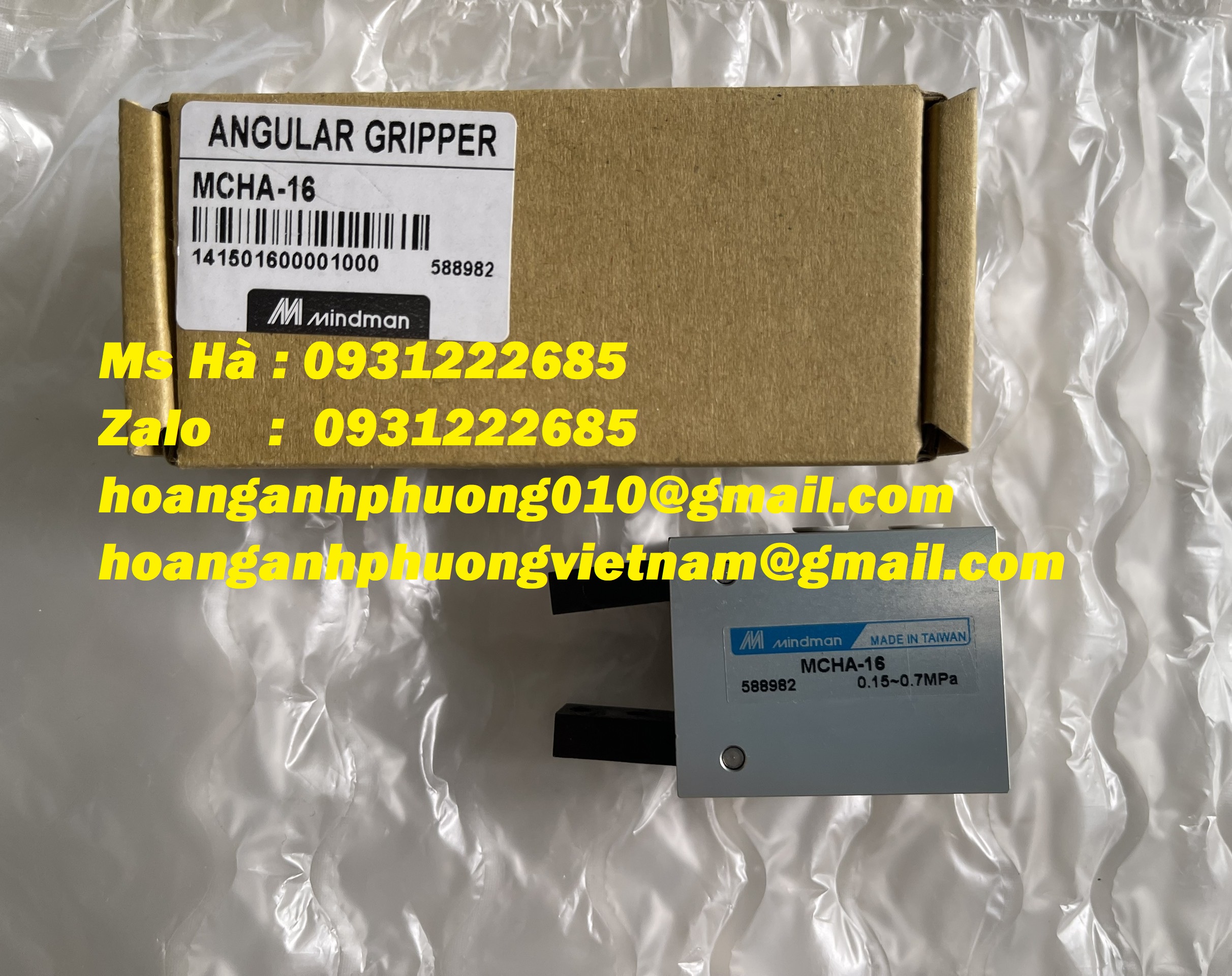 Mindman MCHA-16  xi lanh chính hãng  giao hàng toàn quốc