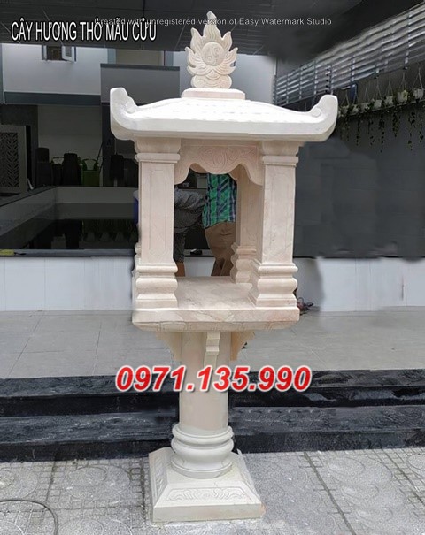 Mẫu miếu thờ đá đẹp bán tại phú thọ thờ thần linh thờ ngoài trời