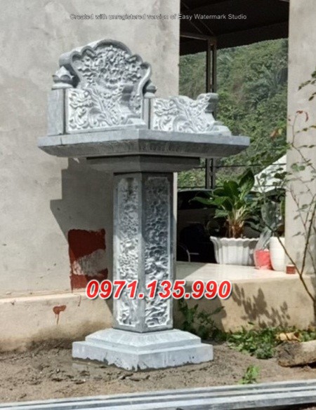 Mẫu miếu thờ đá đẹp bán tại phú thọ thờ thần linh thờ ngoài trời