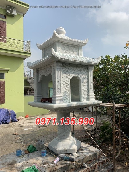Mẫu miếu thờ đá đẹp bán tại phú thọ thờ thần linh thờ ngoài trời
