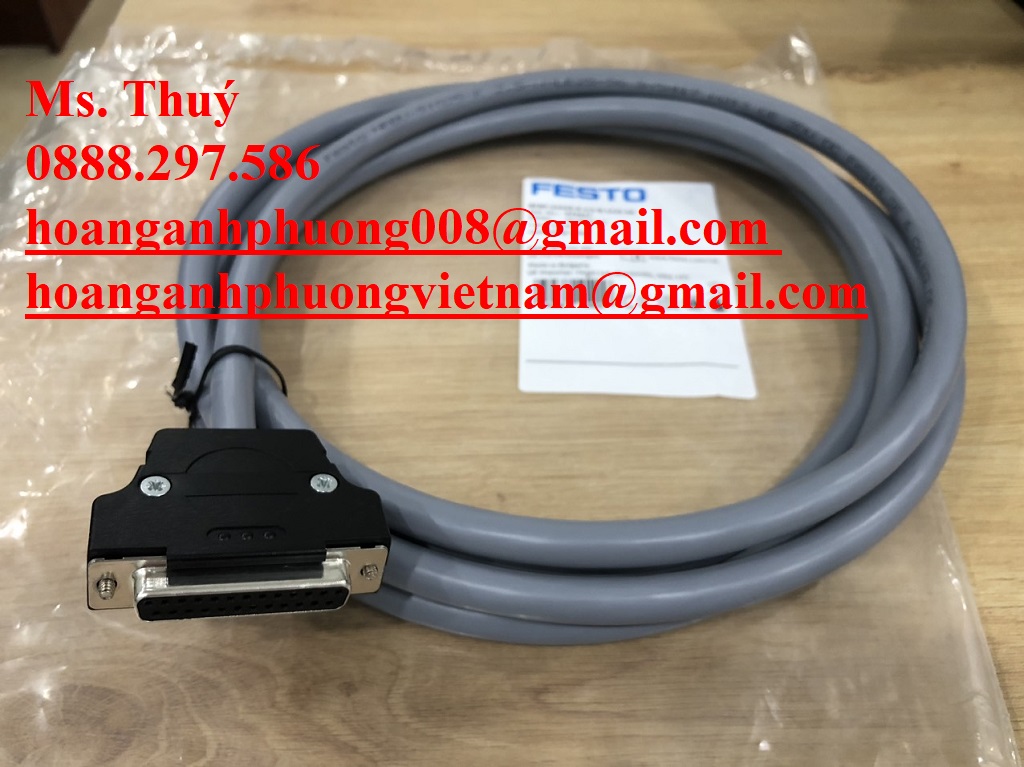 Hàng sẵn  Cáp kết nối Festo NEBV-S1G25-K-2.5N-LE25-S6  Mới 100%