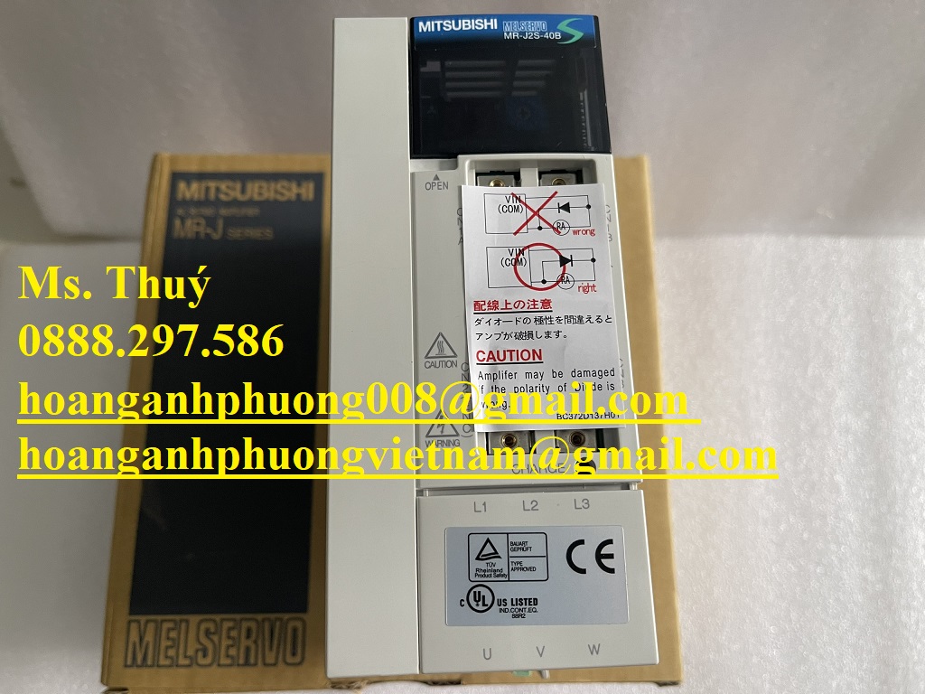 Hàng nhập khẩu - Bộ điều khiển Servo Mitsubishi MR-J2S-40B