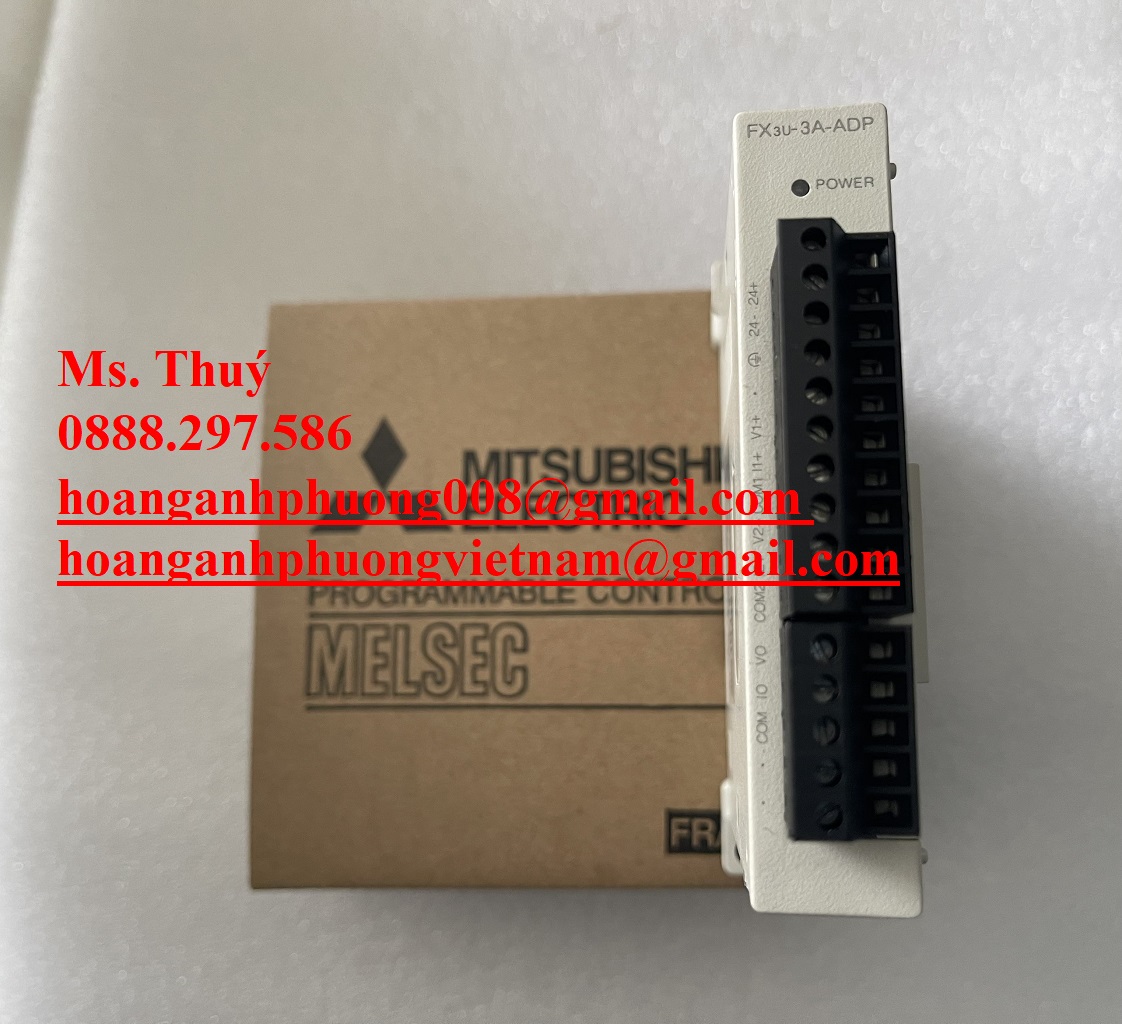 Module Analog Mitsubishi FX3U-3A-ADP  Nhập khẩu chính hãng
