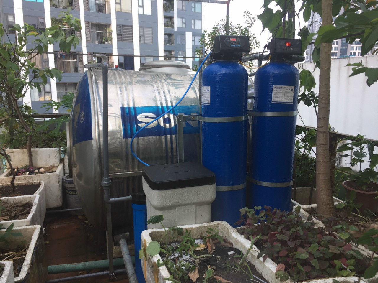 Xử lý nguồn nước nhiễm đá vôi, giá tốt