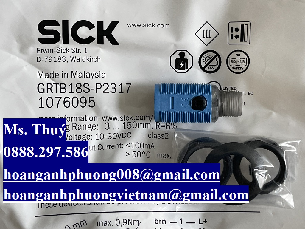 Cám biến SICK GRTB18S-P2317   Bảo hành 12 tháng  New 100%