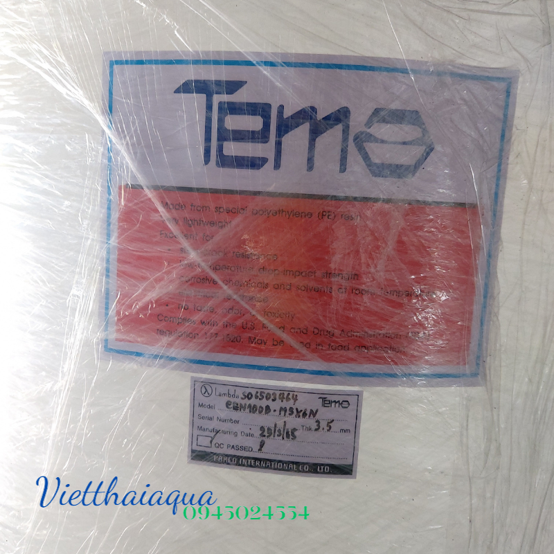 Bồn đựng hóa chất 100 Lít Tema/ pakco Thailand