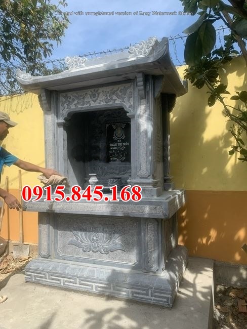 mẫu 521 cây hương đá thờ thần linh đẹp bà rịa vũng tàu am miếu khóm