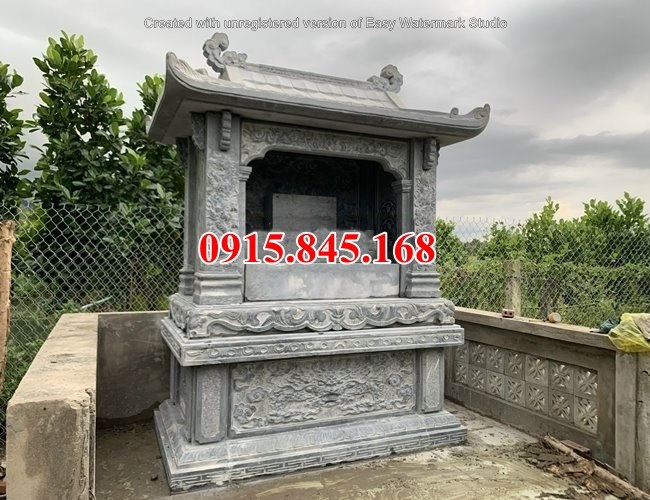 mẫu 521 cây hương đá thờ thần linh đẹp bà rịa vũng tàu am miếu khóm