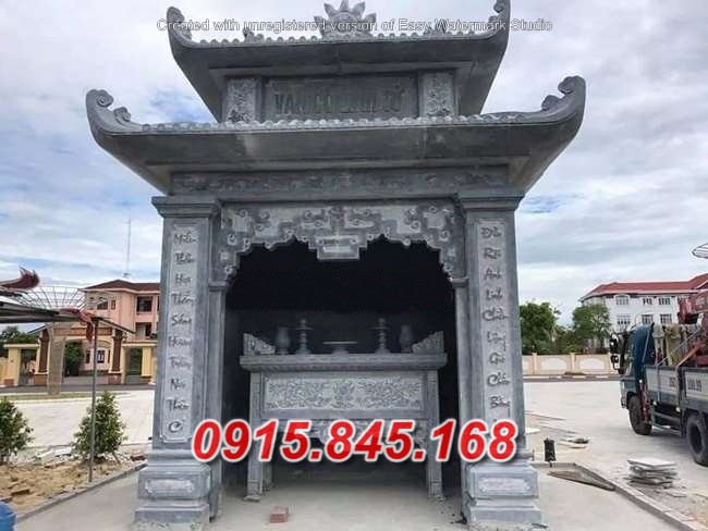 mẫu 521 cây hương đá thờ thần linh đẹp bà rịa vũng tàu am miếu khóm
