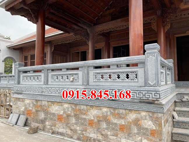 08+ Bờ tường hàng rào đá khối tự nhiên đẹp nhất