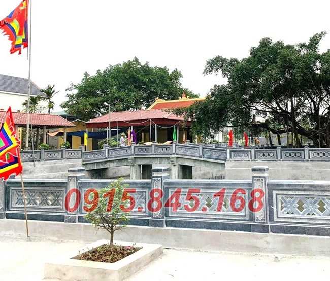 08+ Bờ tường hàng rào đá khối tự nhiên đẹp nhất