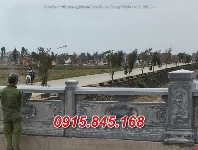 12+ Tường rào lan can bằng đá nguyên khối đẹp