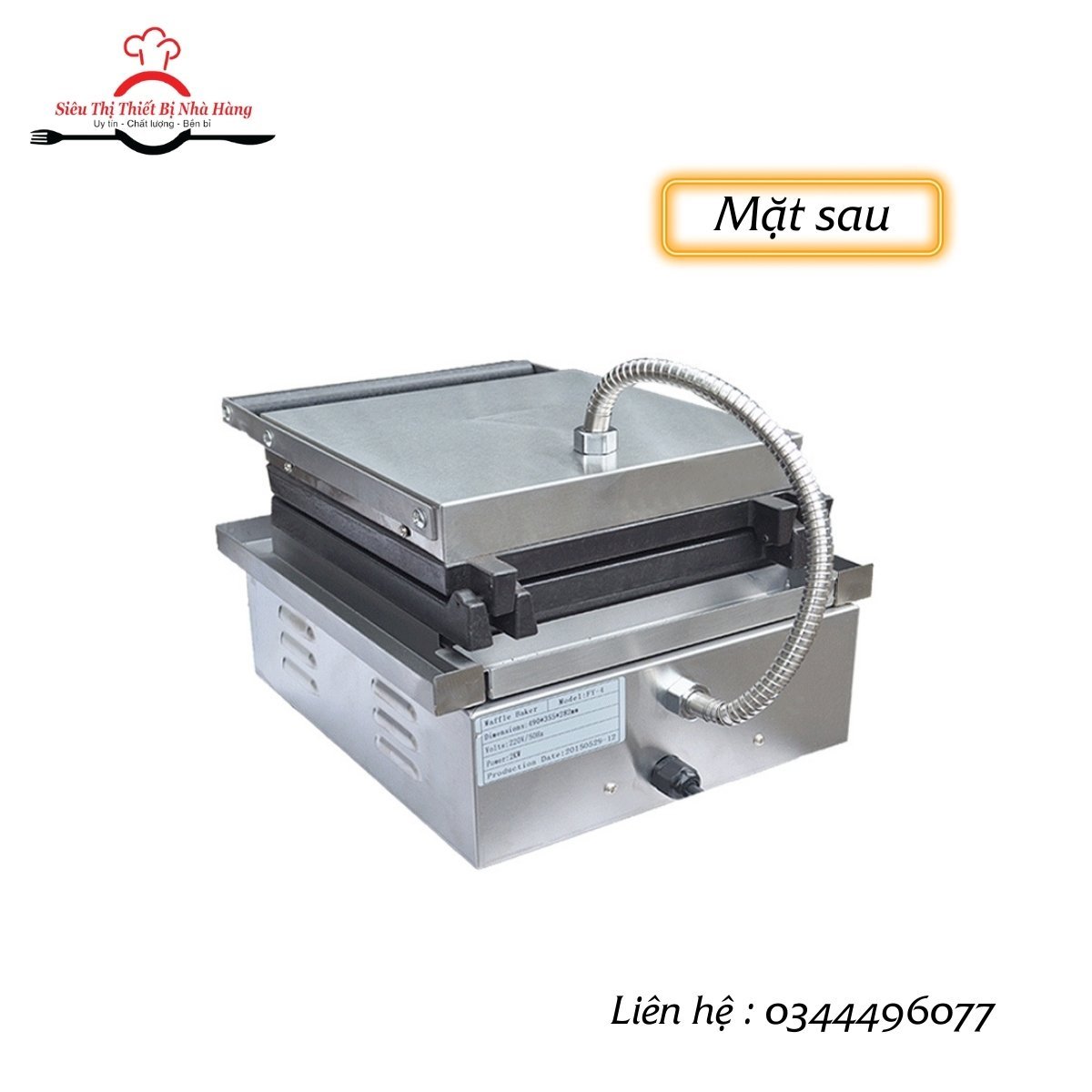 Mua deal tốt- hốt thêm quà.  máy làm bánh Waffle