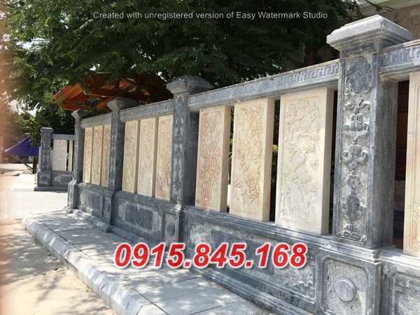 14+ Bao lan hàng rào đá tự nhiên đẹp nhất hiện nay