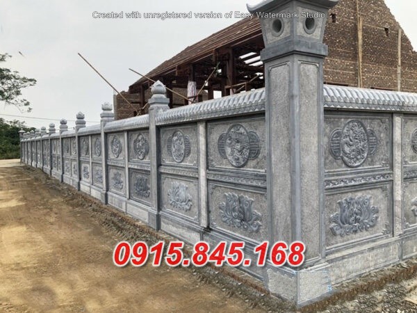 14+ Bao lan hàng rào đá tự nhiên đẹp nhất hiện nay
