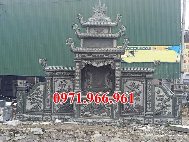 Mẫu lăng mộ đá tự nhiên nguyên khối đẹp bán tại quảng nam