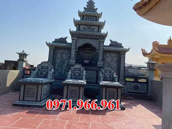 Mẫu lăng mộ đá tự nhiên nguyên khối đẹp bán tại quảng nam